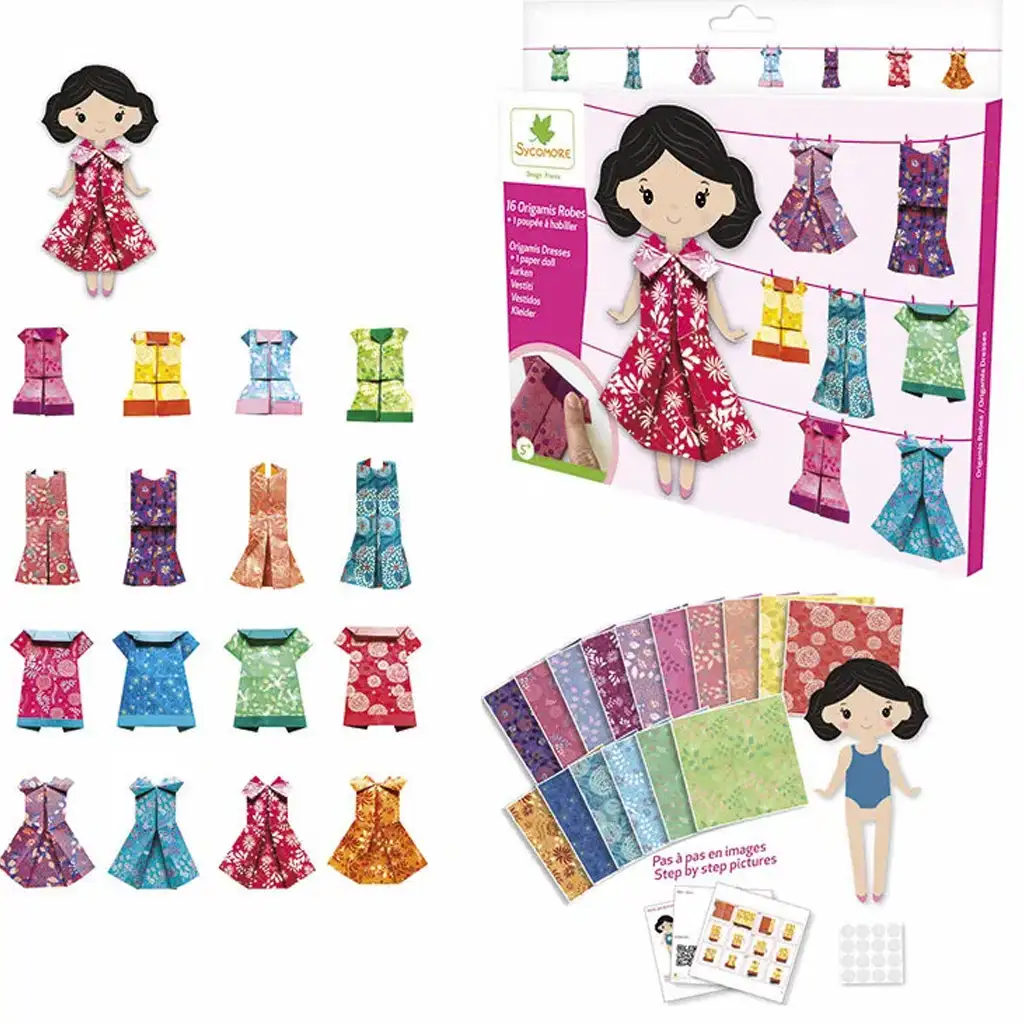 Sycomore: Kreatív origami ruhák készlet kép 2