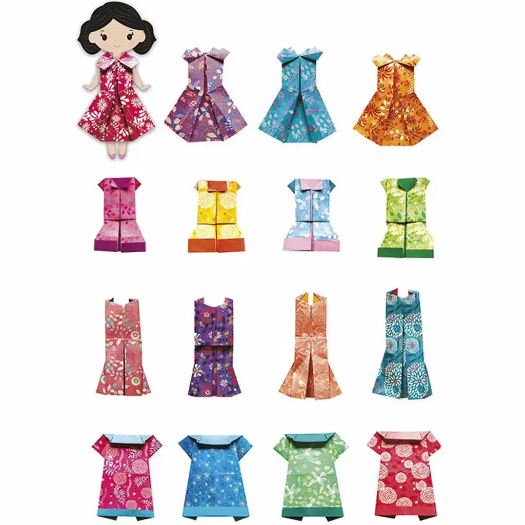 Sycomore: Kreatív origami ruhák készlet kép 3