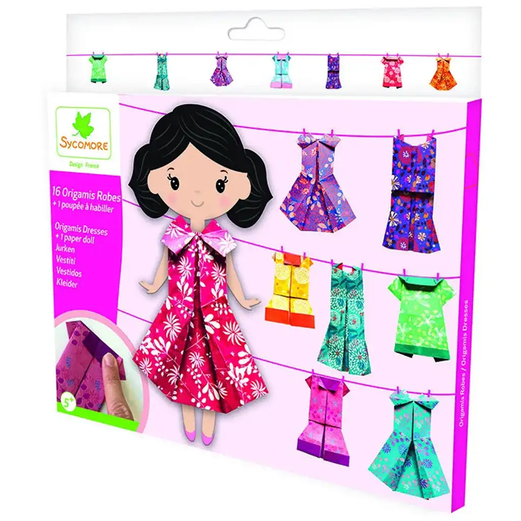 Sycomore: Kreatív origami ruhák készlet