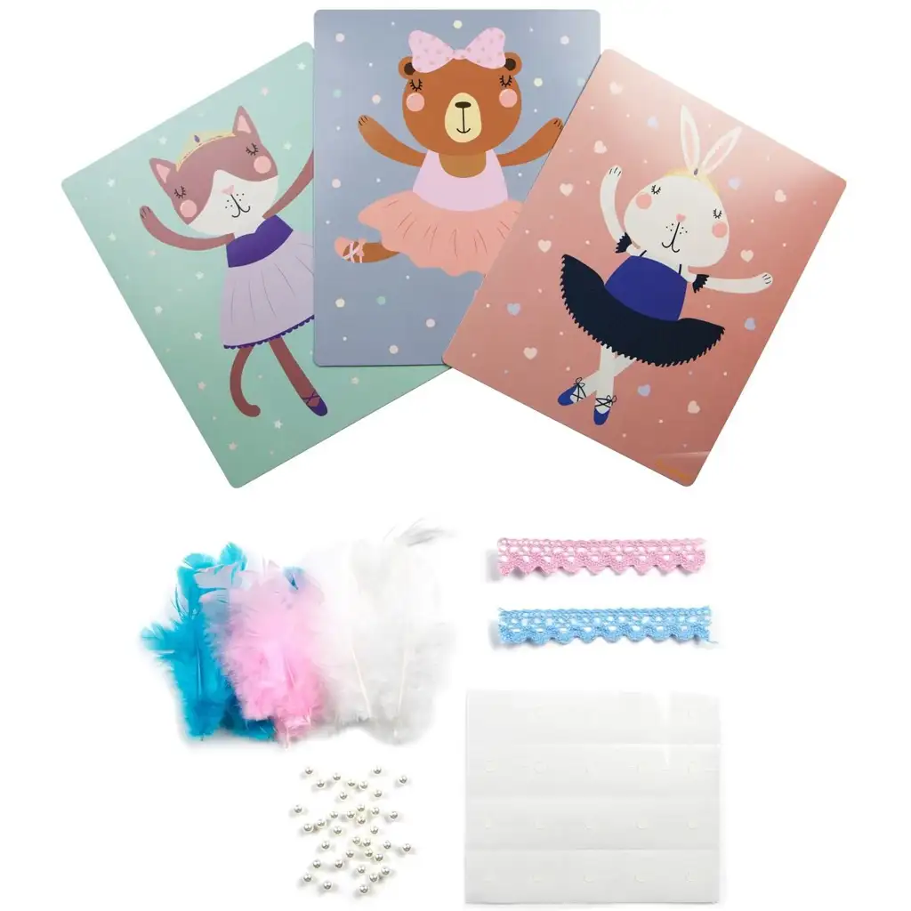 Sycomore: Kreatívna sada na vytváranie obrázkov z pierok kép 2