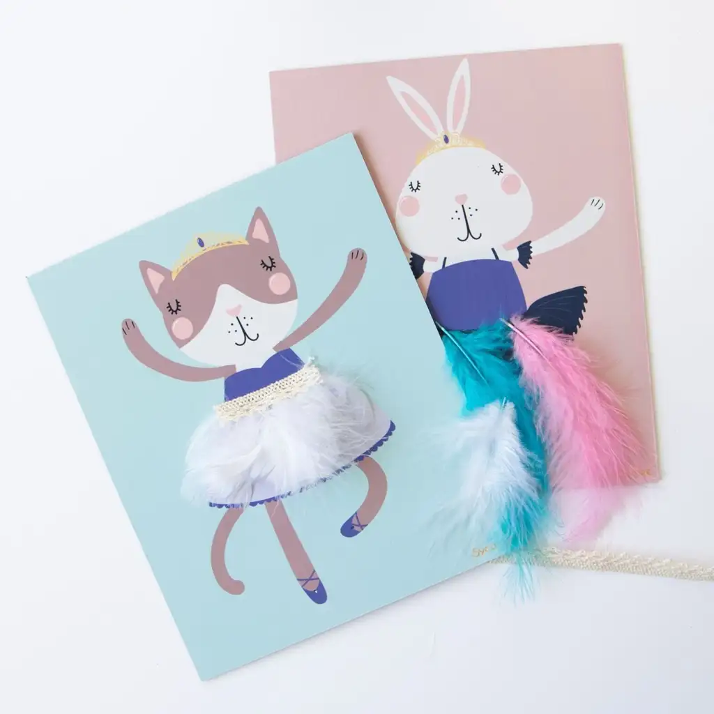 Sycomore: Kreatívna sada na vytváranie obrázkov z pierok kép 3