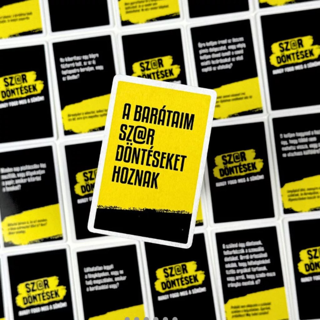 Hovädné rozhodnutia spoločenská hra kép 4