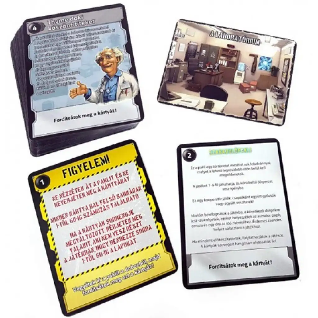 Úniková hra - Stolová hra Časová skúška kép 2