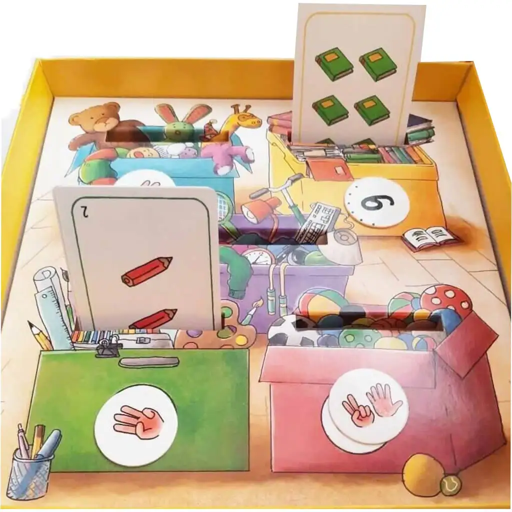 Počítaj s Borou! spoločenská hra kép 2