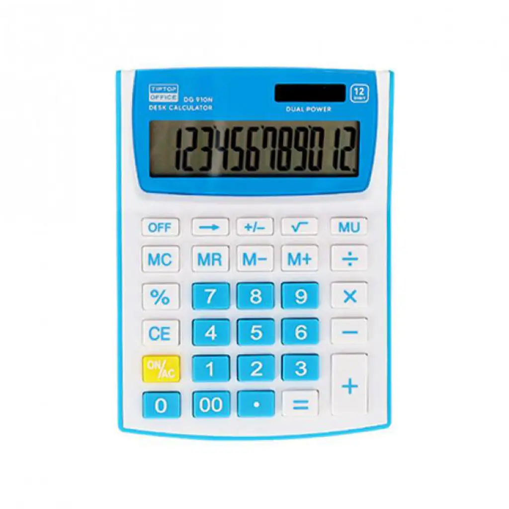 Spirit: DG-910N kalkulačka v modrej farbe