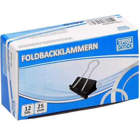 Spirit: Kovový klip 25mm 12ks/balenie