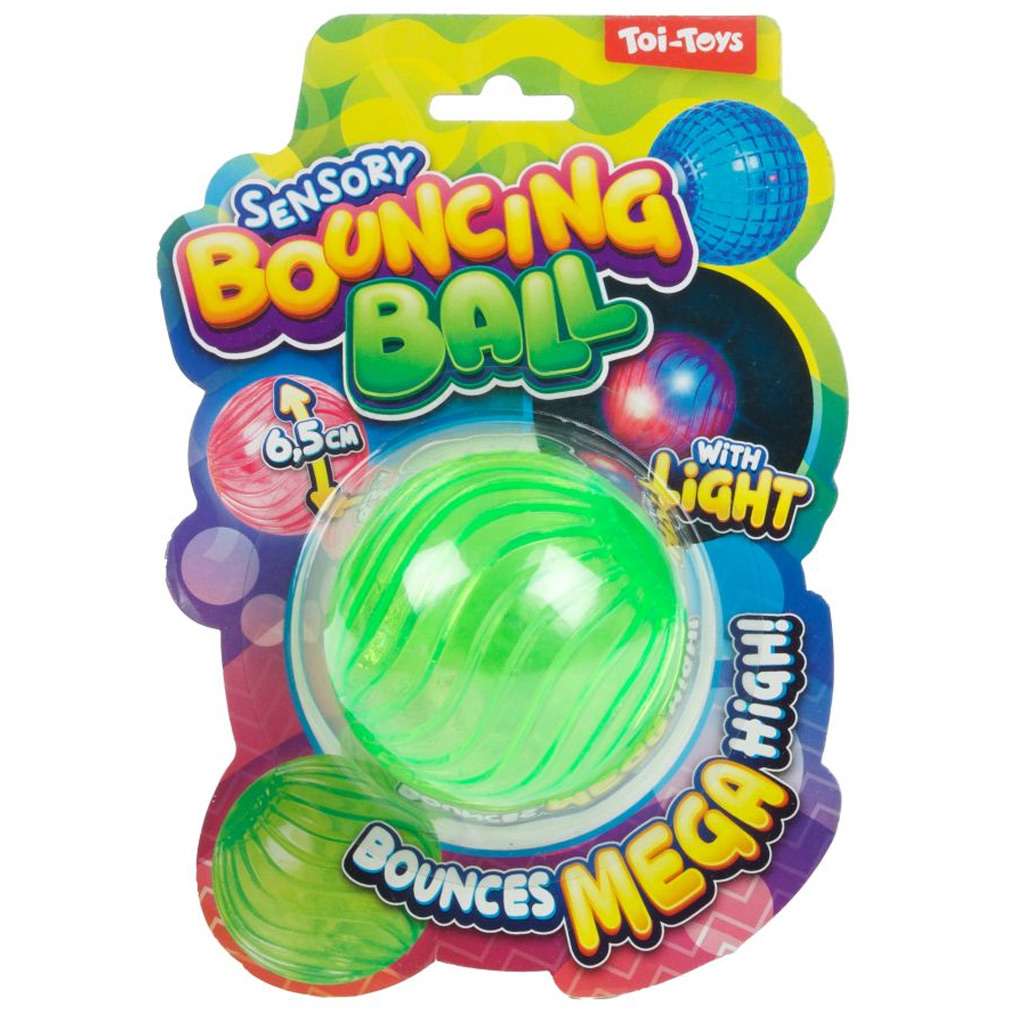 Senzorická svietiaca skákajúca lopta v rôznych variantoch, 1 ks kép 4