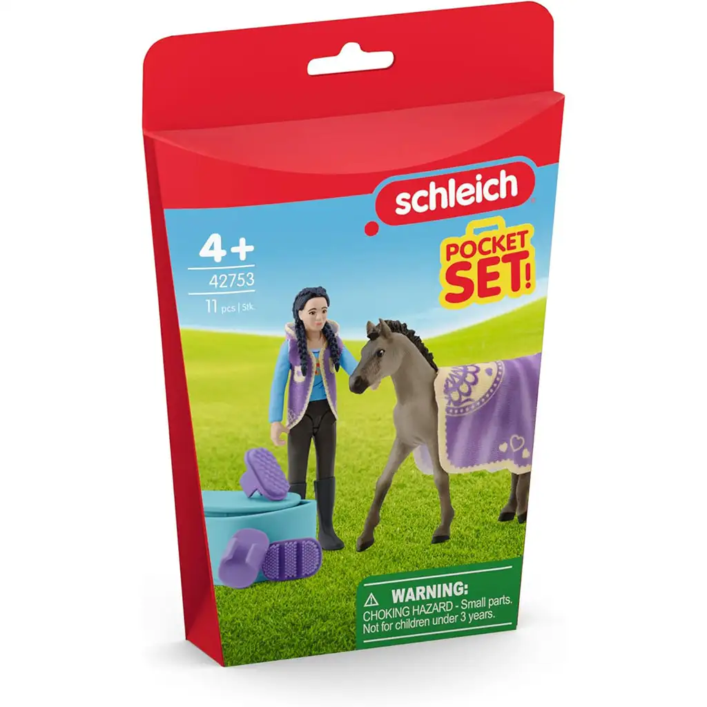 Schleich: Horse Club - Sada krásy s Kim (42753)