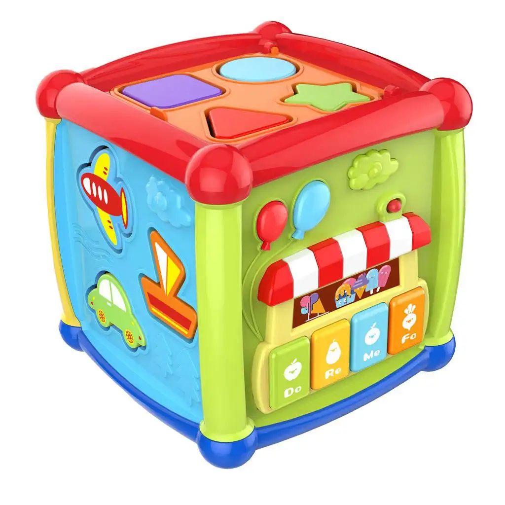 Farebná vzdelávacia bábika kocka kép 2