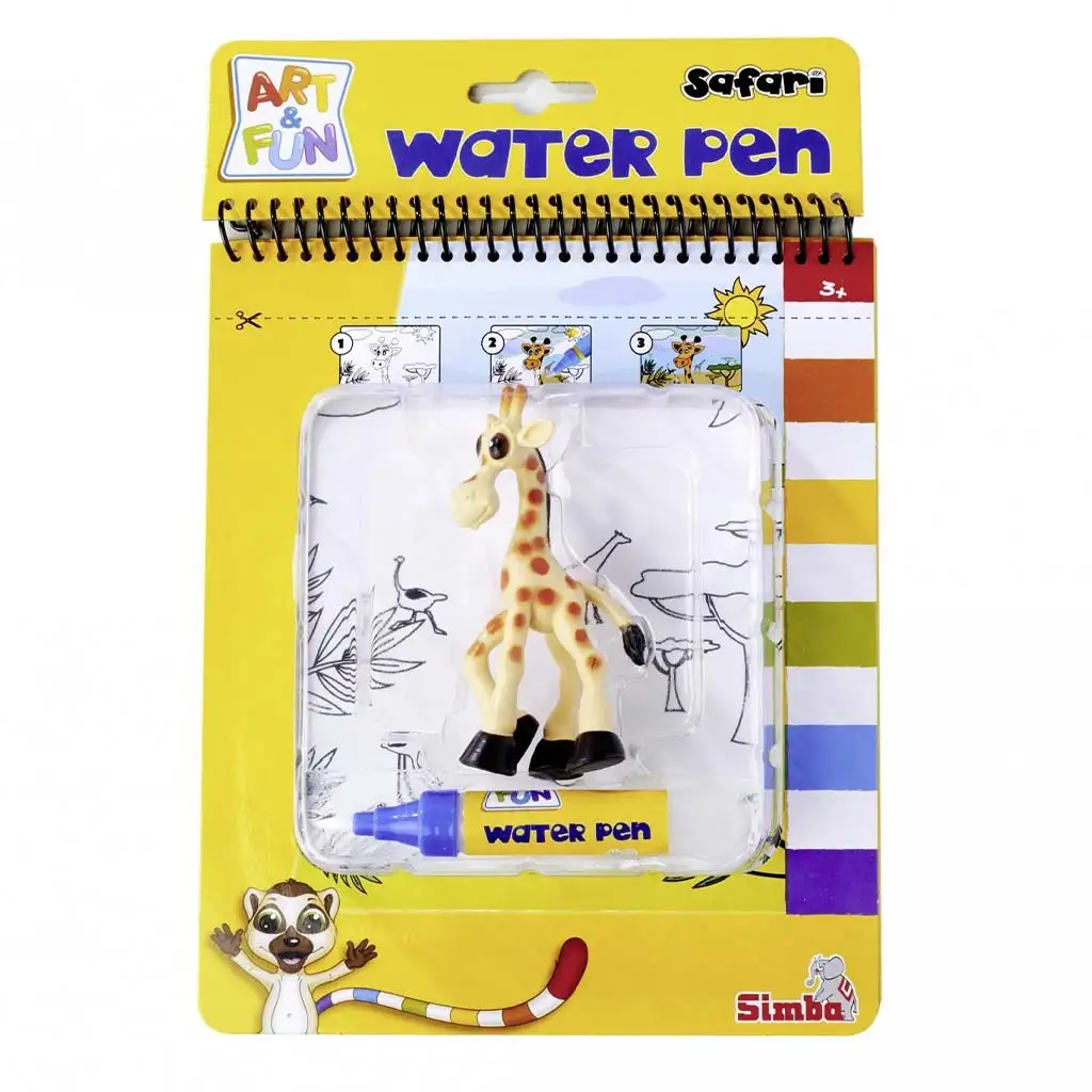 Art&Fun: Safari rajzolás vízzel kreatív játék - Simba Toys kép 1