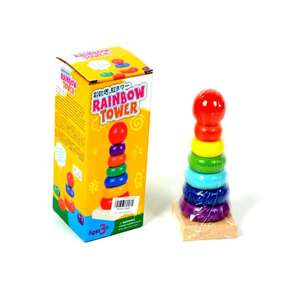 Szivárvány torony rakosgató játék kép 1