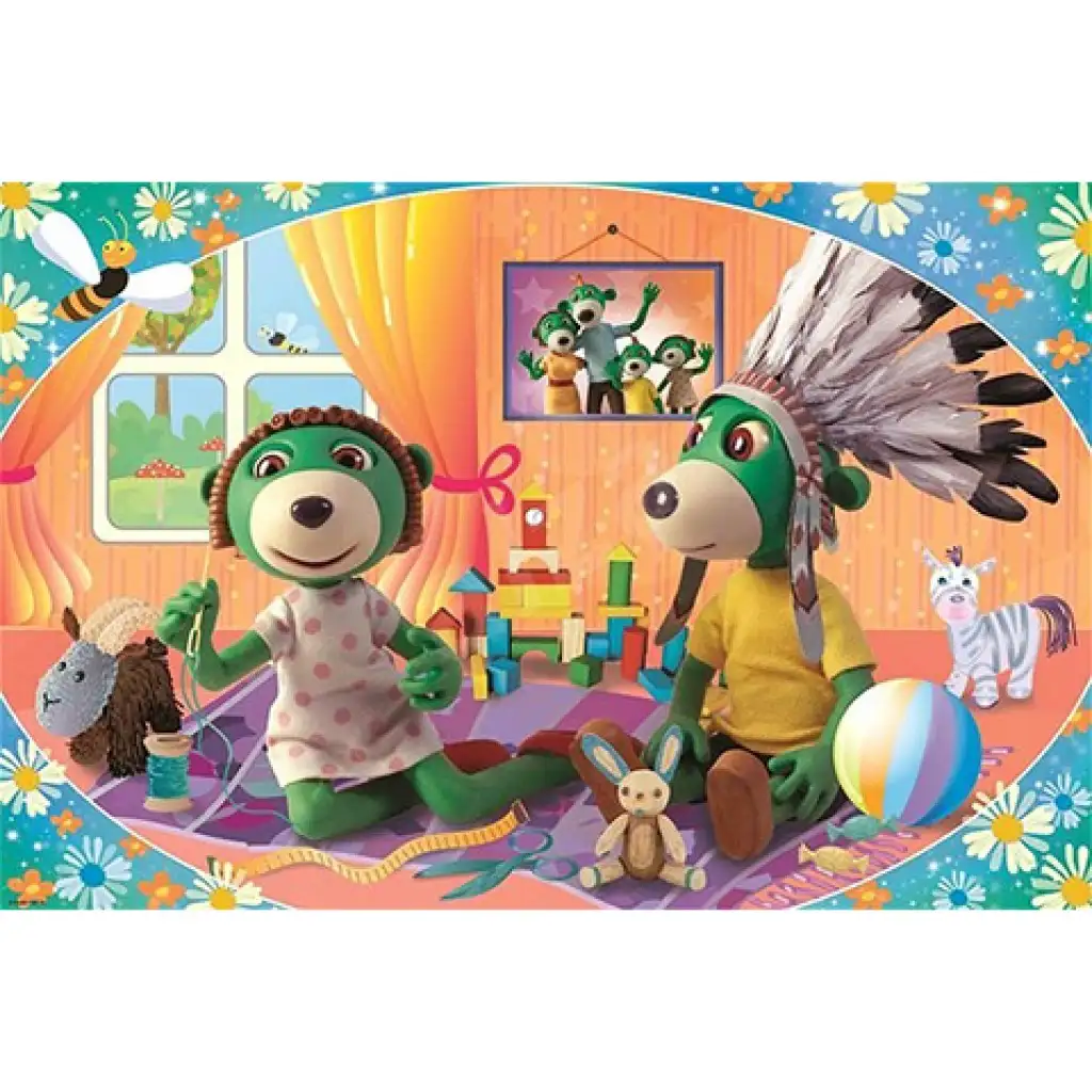 Treflikow Zabávajme sa spoločne 24 dielne Maxi puzzle - Trefl kép 2