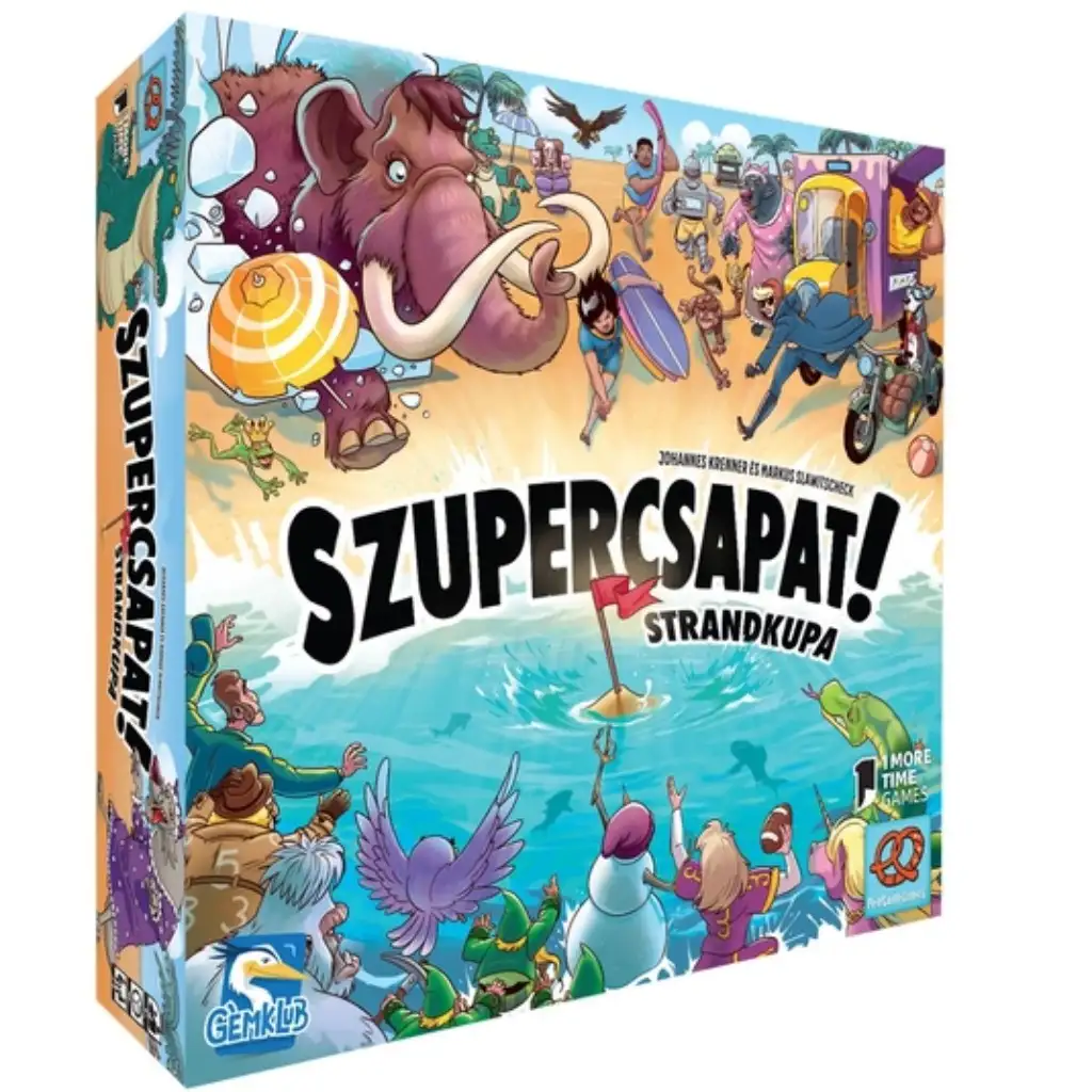 Super tím! - Plážový pohár spoločenská hra