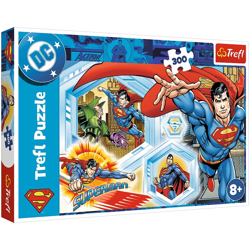 Superman, nezničiteľné 300-dielne puzzle - Trefl