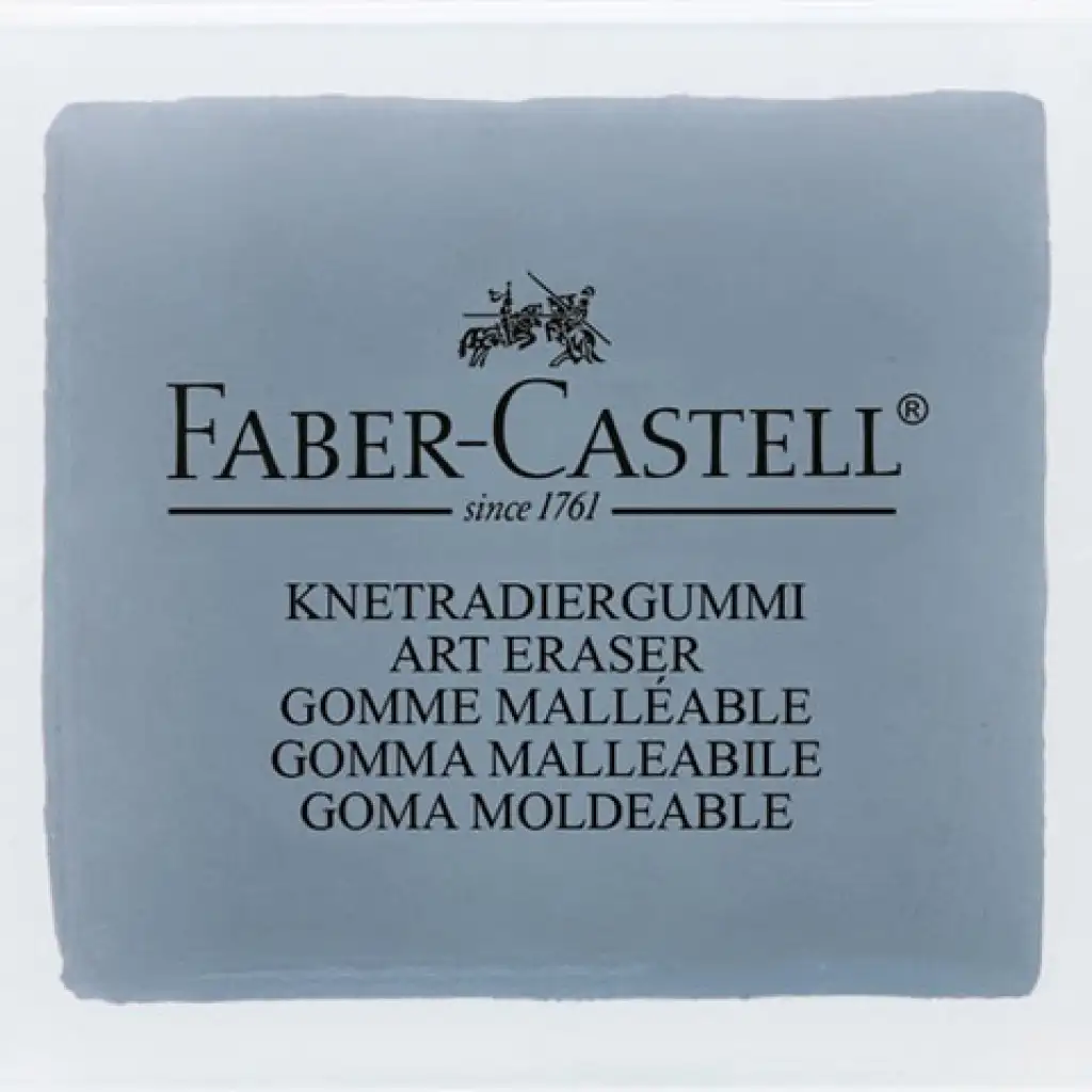 Faber-Castell: Plastelínová guma sivá v umelom puzdre