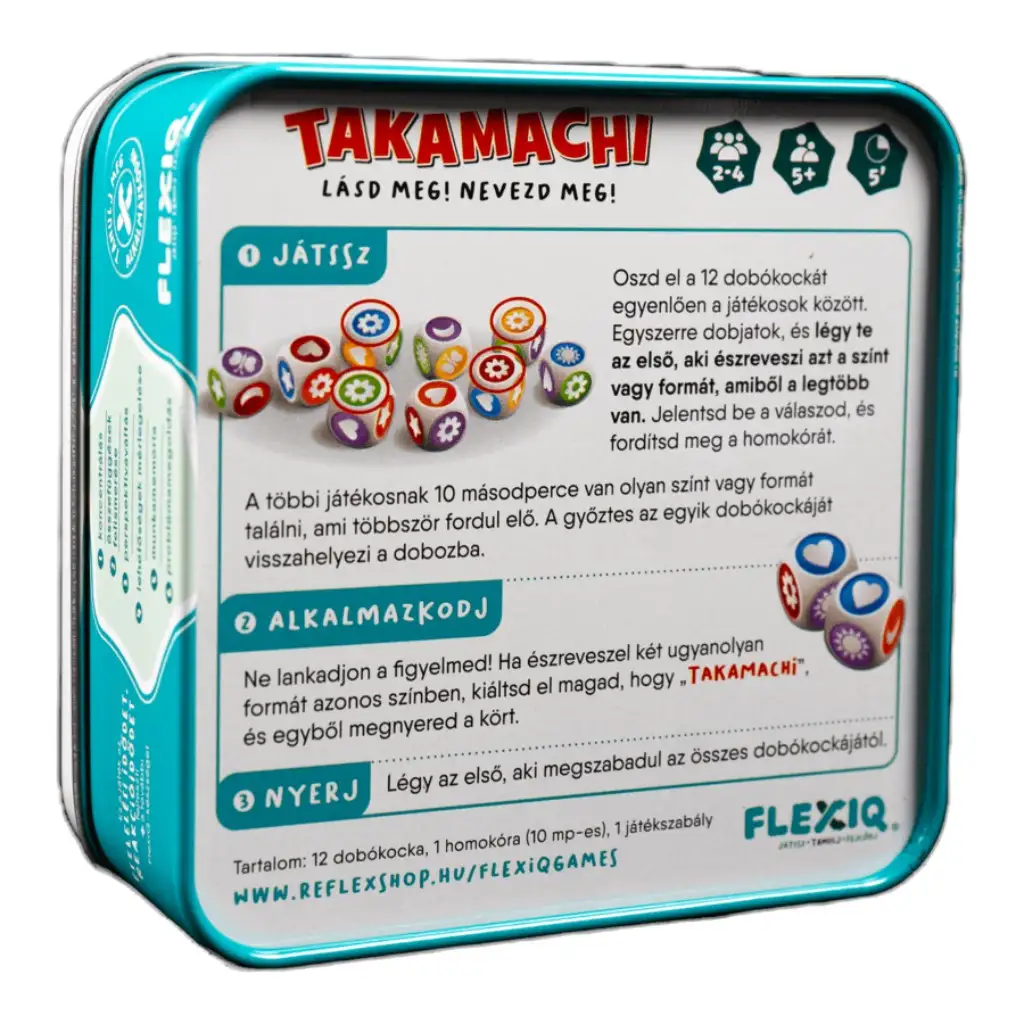 Takamachi spoločenská hra (maď.jaz.) kép 2