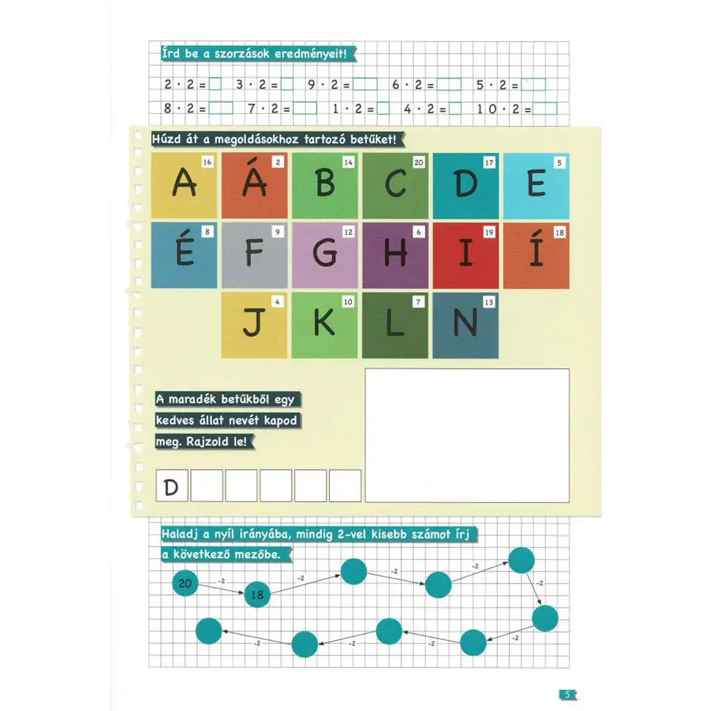 Tanoda - Cvičné úlohy pre druhákov 1. kép 4