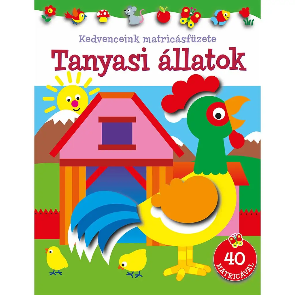 Naše obľúbené samolepky - Farmárske zvieratá