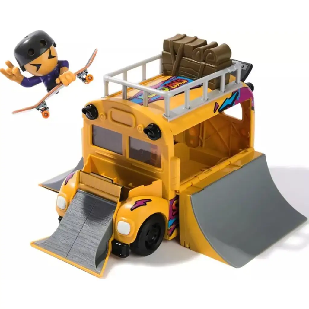 Tech Deck: Transformovateľná autobusová sada prstových skateboardov - Spin Master kép 2