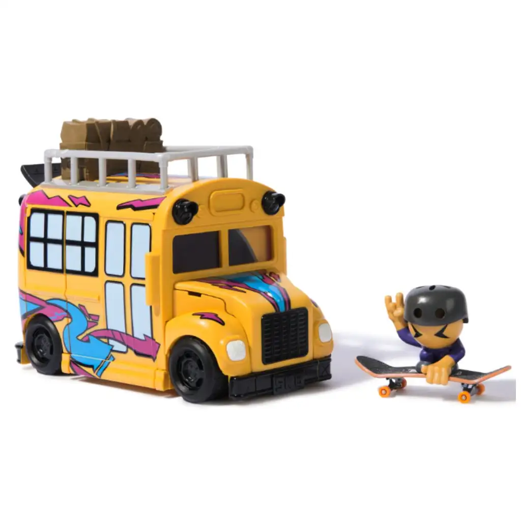 Tech Deck: Transformovateľná autobusová sada prstových skateboardov - Spin Master kép 3