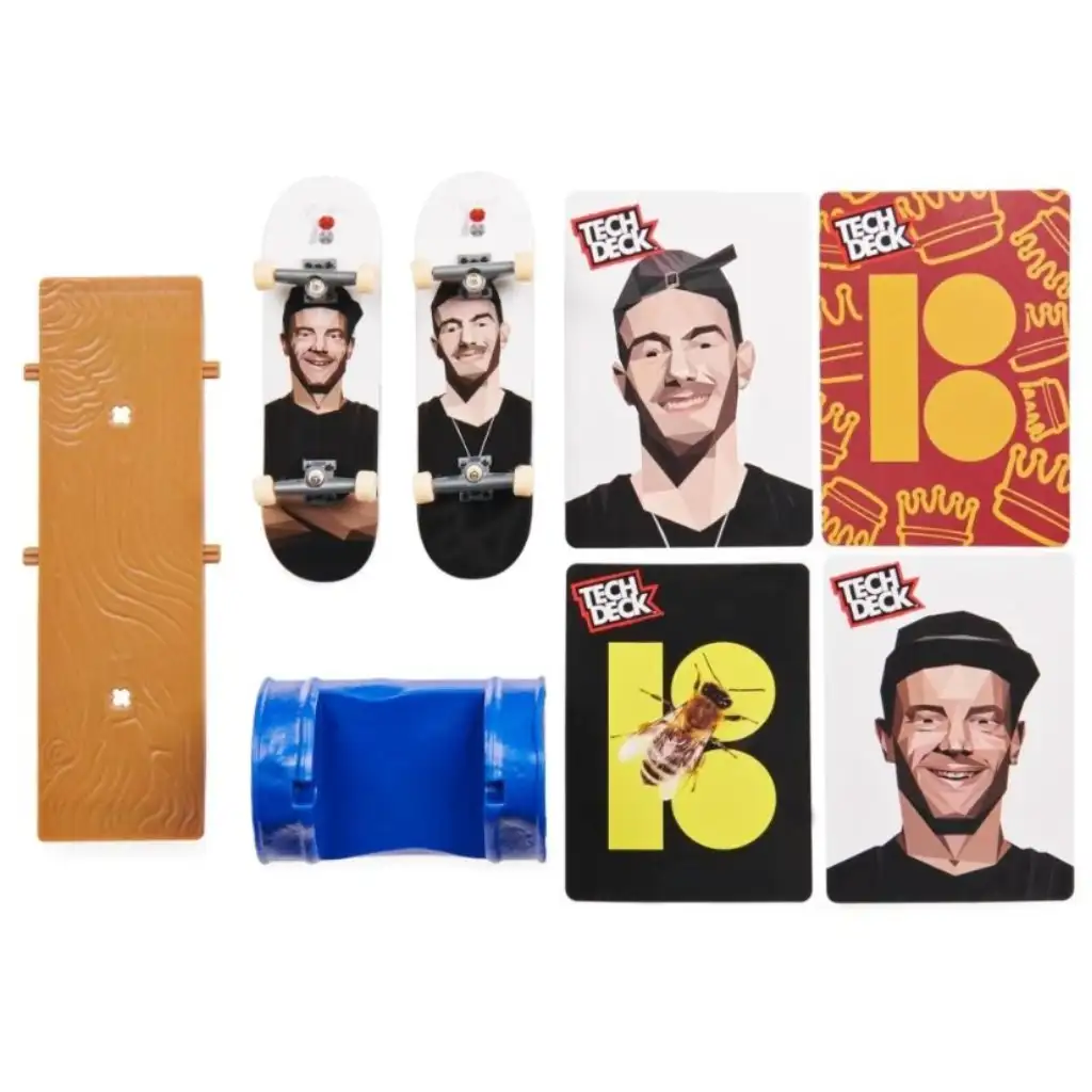 Tech Deck: Plan B VS. séria fingerboard prstový skateboard set - Spin Master kép 2