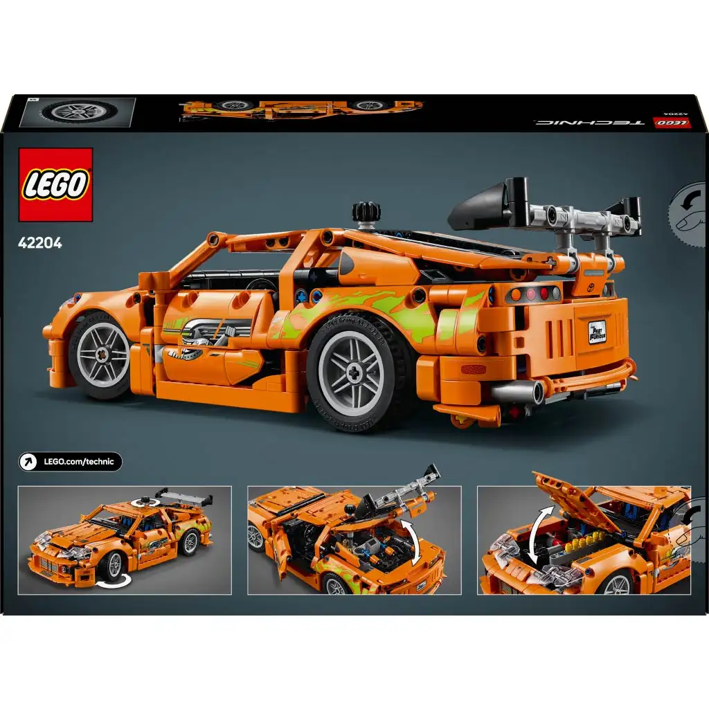 LEGO® Technic: Rýchlo a zbesilo Toyota Supra MK4 (42204) kép 2