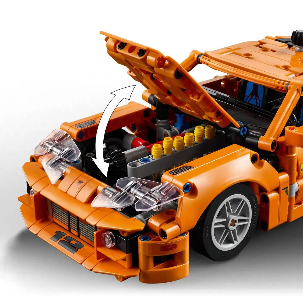 LEGO® Technic: Rýchlo a zbesilo Toyota Supra MK4 (42204) kép 6