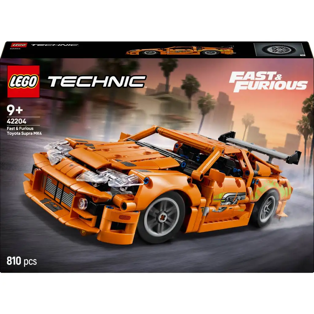 LEGO® Technic: Rýchlo a zbesilo Toyota Supra MK4 (42204)