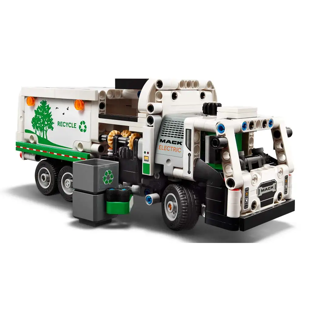 LEGO® Technic: Mack LR Electric smetiarske auto (42167) kép 7