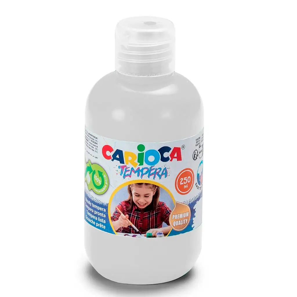 Biela tempera 250ml - Carioca