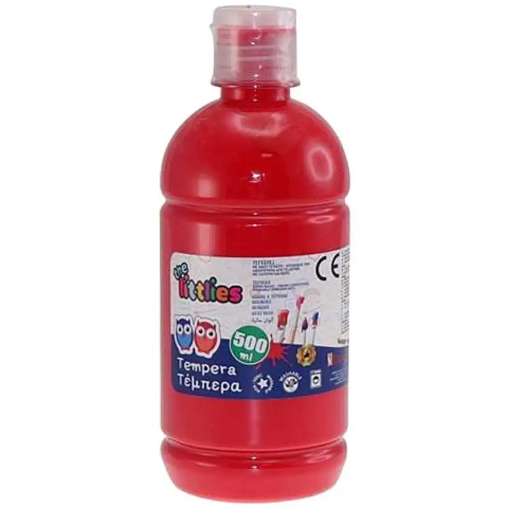 Tempera v červenej farbe 500 ml