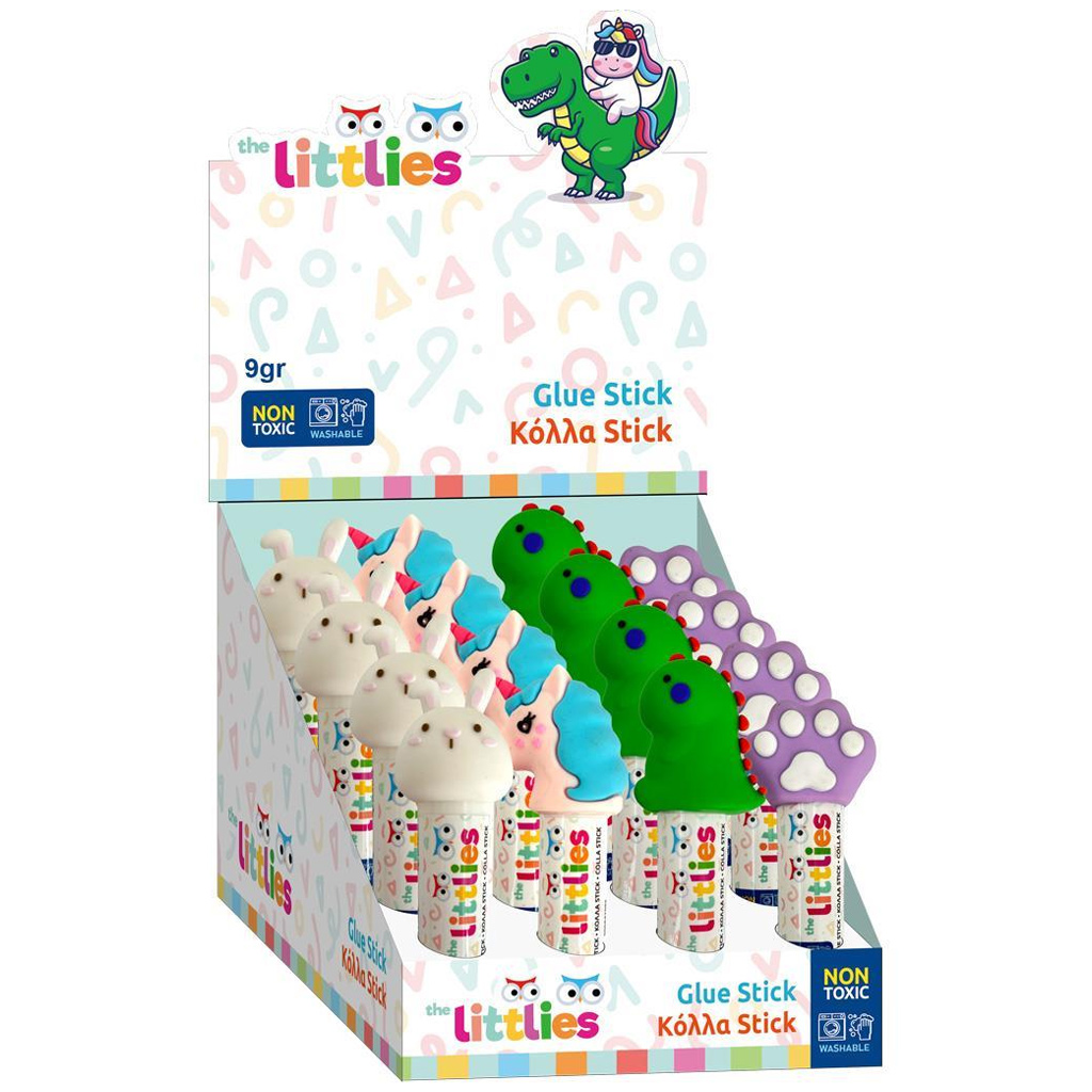 The Littlies: Állatos ragasztóstift 9g többféle változatban 1db kép 1