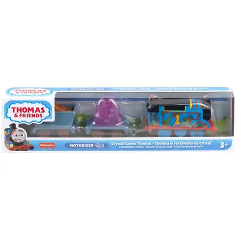 Thomas a priatelia: Motorizovaný hrací set Kryštálová jaskyňa - Mattel
