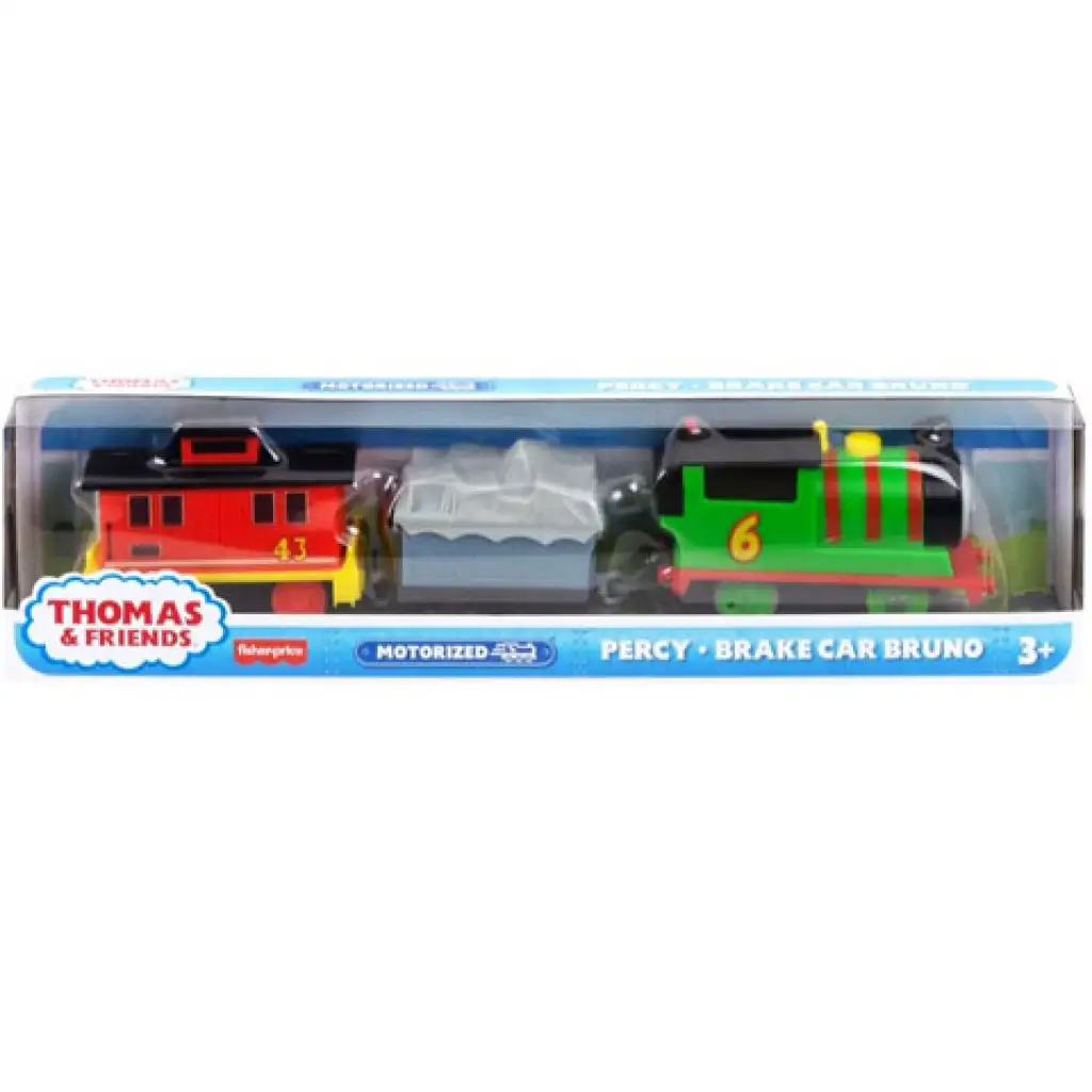 Thomas a priatelia: Motorizovaný hrací set Percy - Mattel