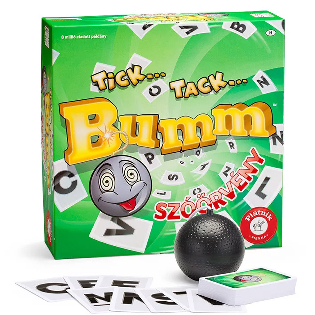 Tick Tack Bumm - Slová v kruhu spoločenská hra - Piatnik