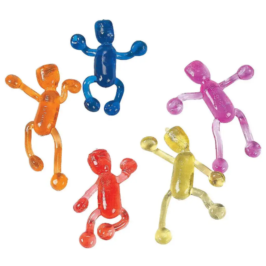 StickyMan lepiaca sa lezecká figúrka na okno v rôznych variantoch 1ks