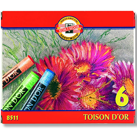 ICO: Krieda prašná Toison 6ks Koh-I-Noor