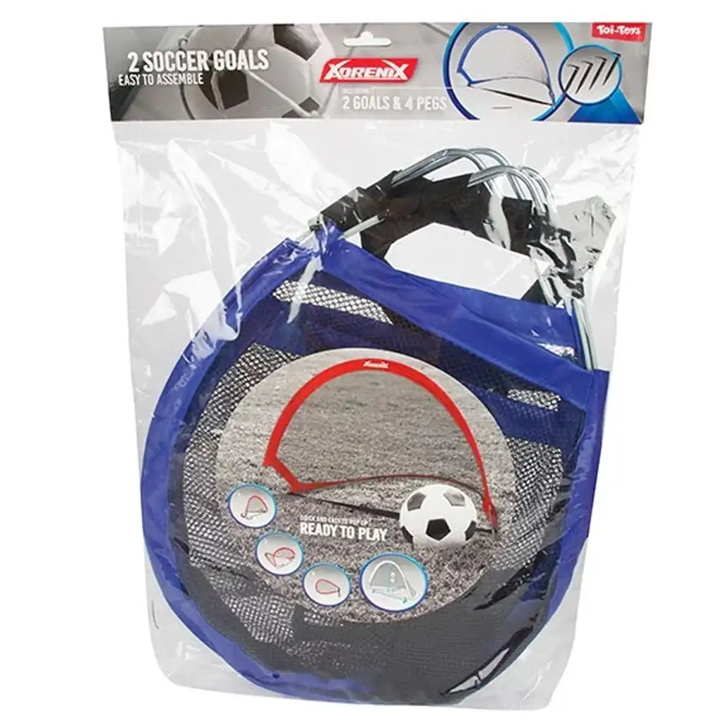 Adrenix pop-up futbalová bránka set v 2 rôznych variantoch kép 2