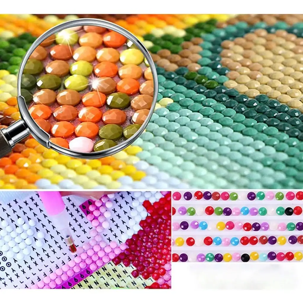 Diamantová mozaika: Rímske Koloseum diamantová maľba set 30x40cm kép 3