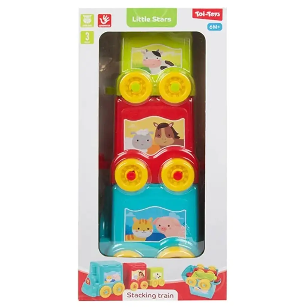 Little Stars vlaková skladačka kép 2