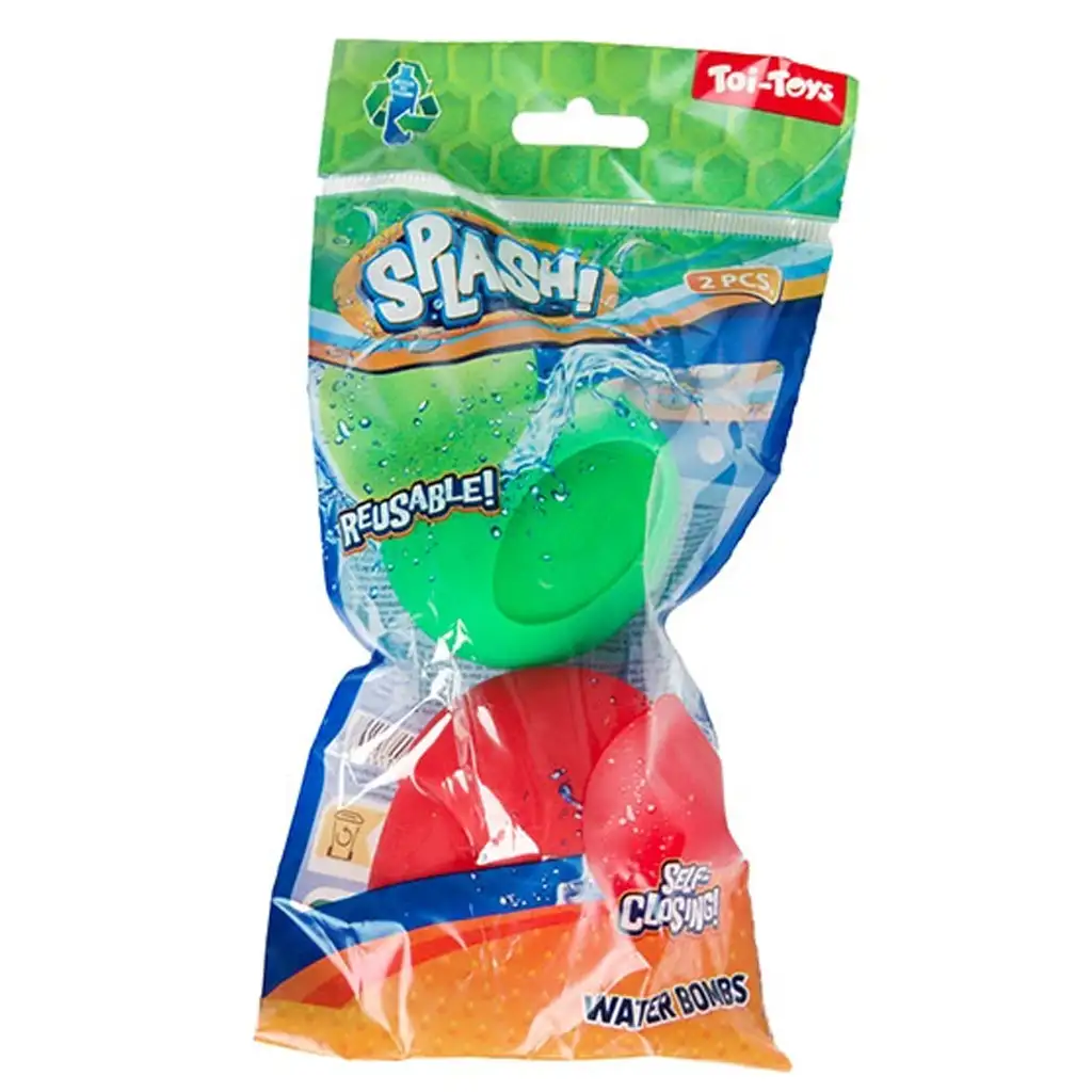 Splash opakovateľne použiteľná vodná bomba v rôznych variantoch, balenie 2 ks kép 3