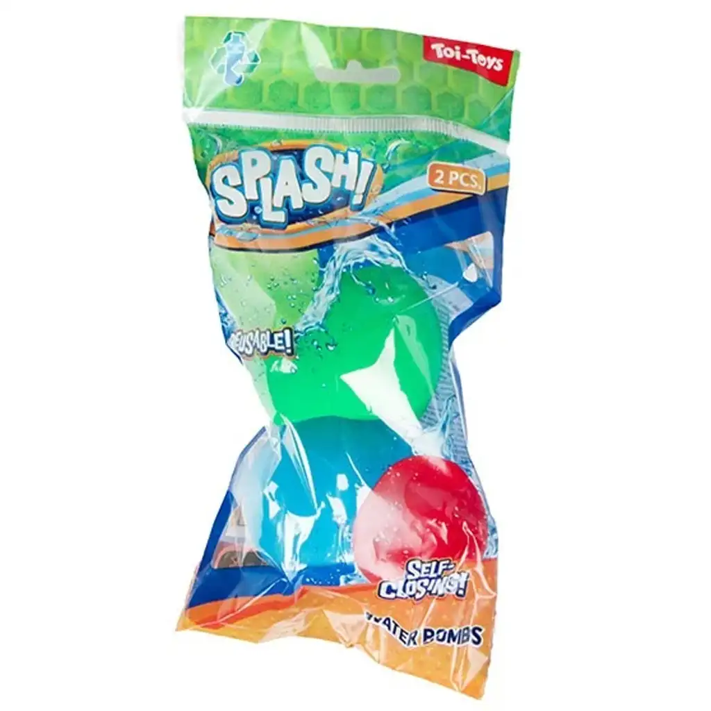 Splash opakovateľne použiteľná vodná bomba v rôznych variantoch, balenie 2 ks kép 4