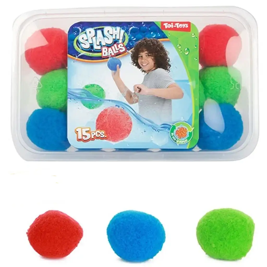 Splash vodné bomby 15 ks sada v úložnom boxe