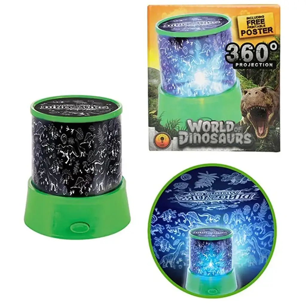 Glow N Fun projektorová lampa s dinosaurom. kép 2