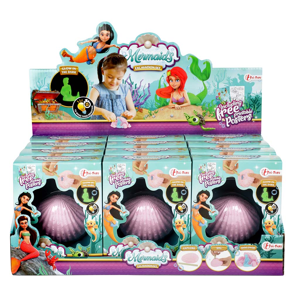 Mermaids Prekvapenie: archeologická sada s morskou vílou
