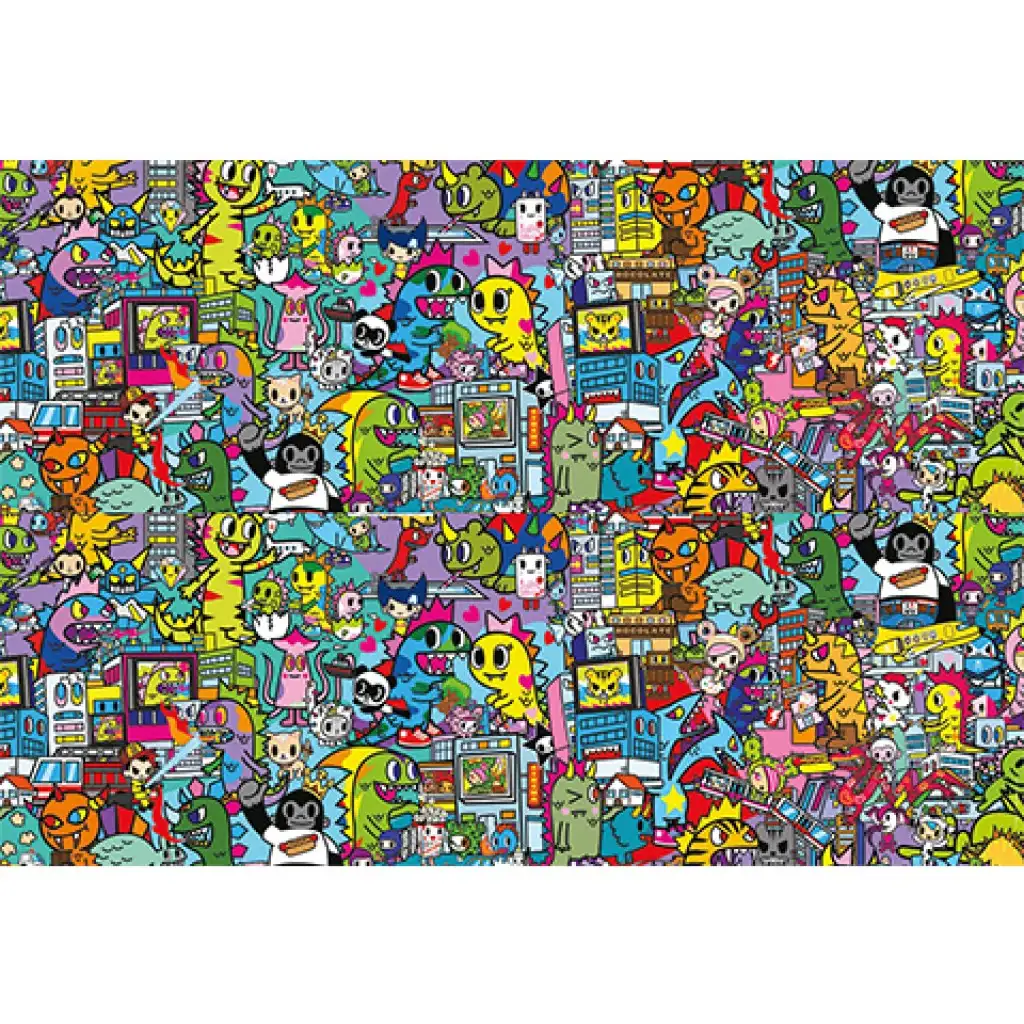 Tokidoki 1000 dielne panoráma puzzle - Clementoni kép 2