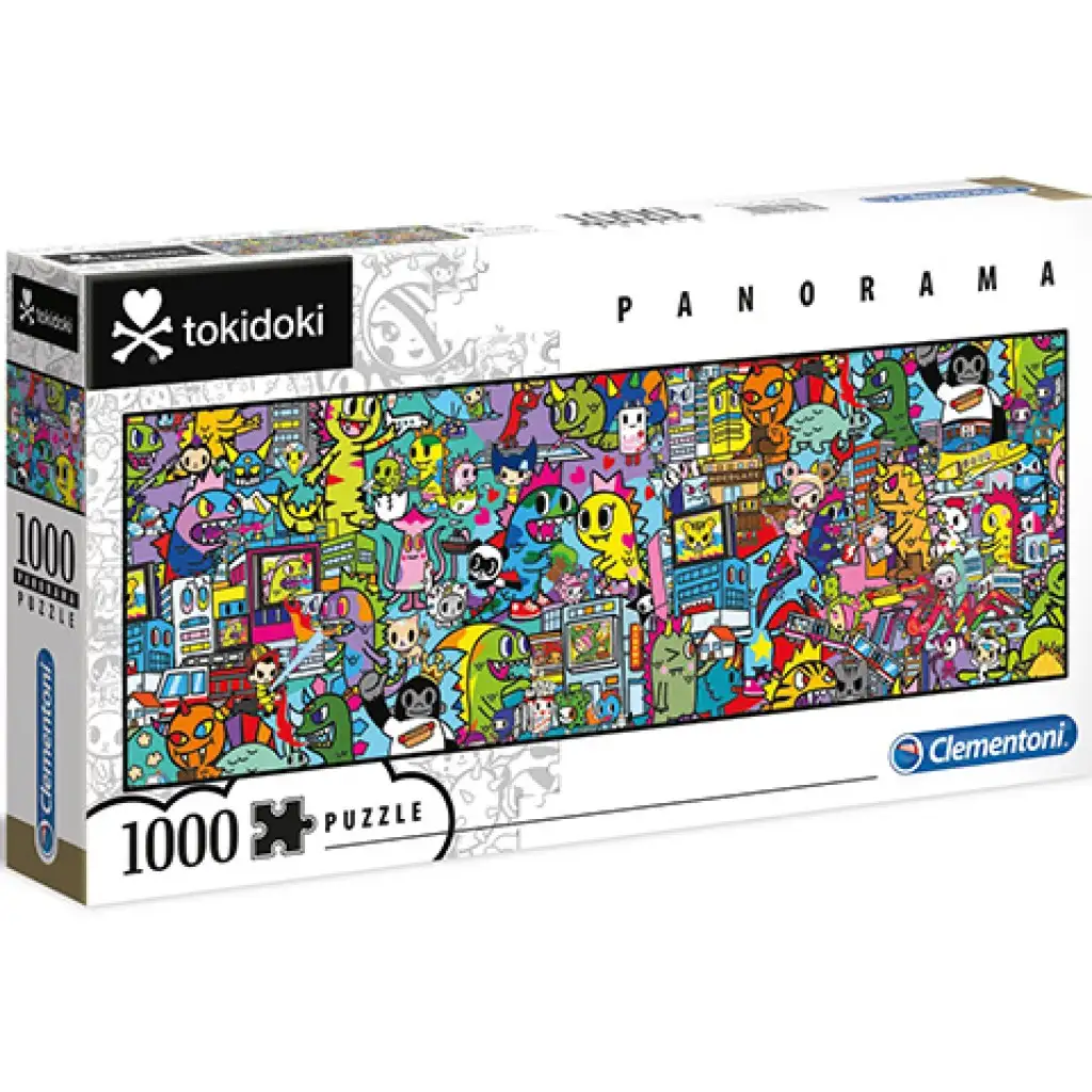 Tokidoki 1000 dielne panoráma puzzle - Clementoni