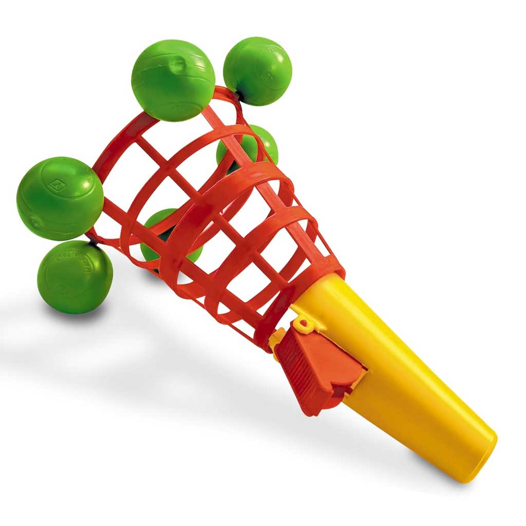 Tölcséres kilövő labdajáték 6db labdával - Mondo Toys kép 1