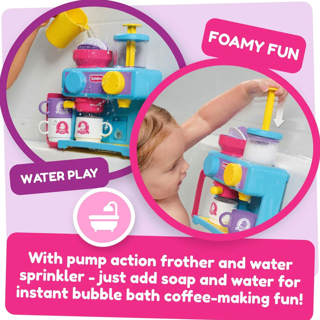 Tomy Toomies: Kaviareň pre kúpanie sa v bublinkách kép 6