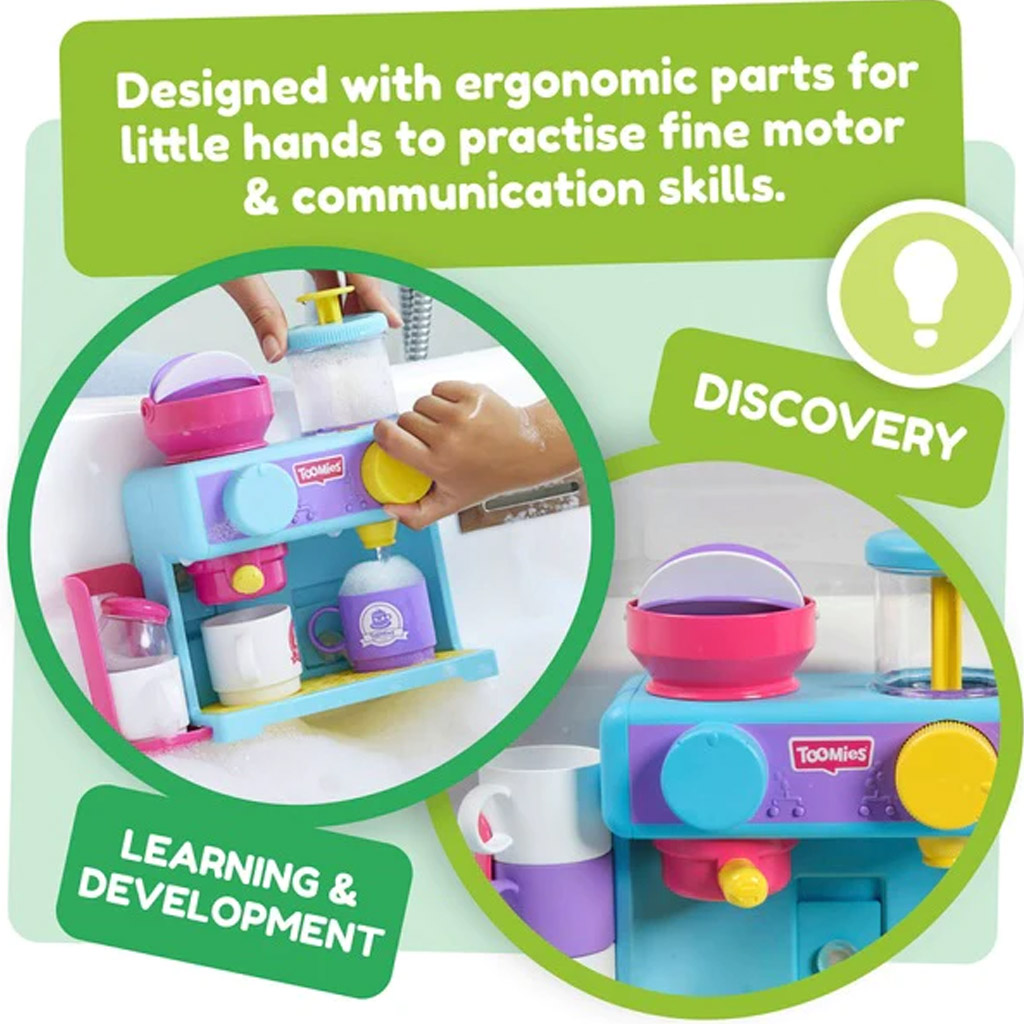 Tomy Toomies: Kaviareň pre kúpanie sa v bublinkách kép 7